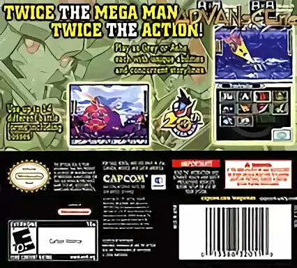 Image n° 2 - boxback : MegaMan ZX Advent